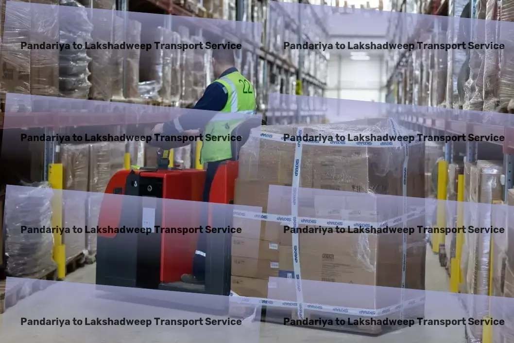 Pandariya to Lakshadweep Transport Crafted for convenience: redefine your shipping experiences in India! - International courier services