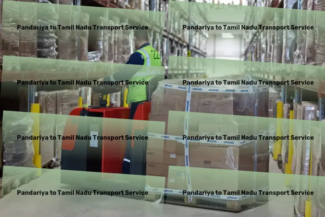 Pandariya to Tamil Nadu Transport Advanced logistics and transportation