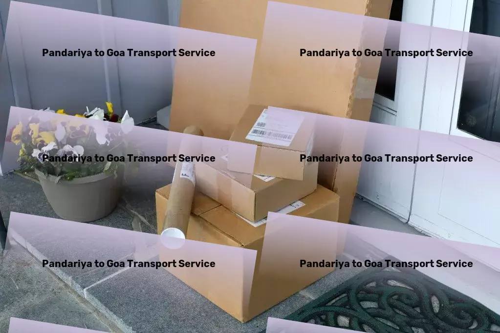 Pandariya to Goa Transport Cargo services