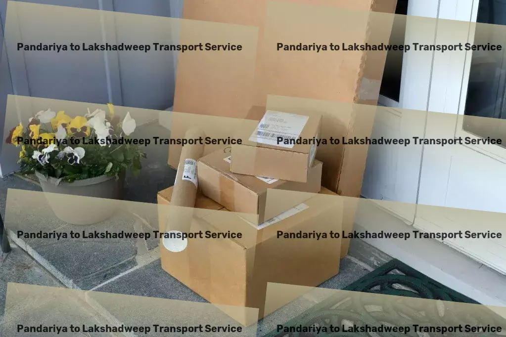 Pandariya to Lakshadweep Transport Freight brokerage services