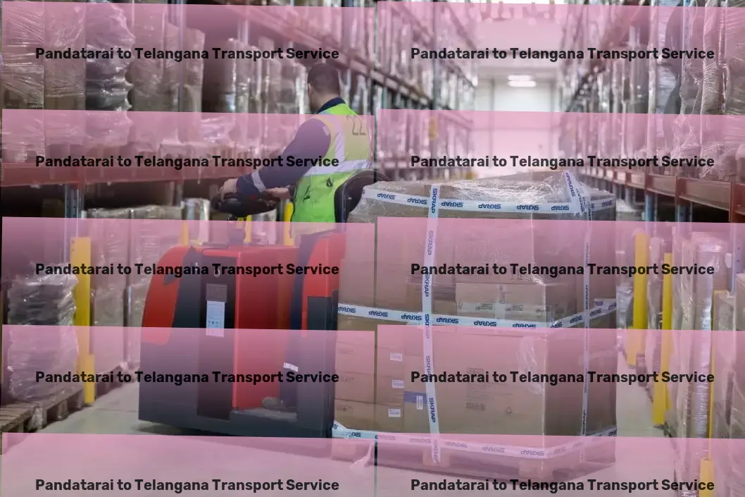 Pandatarai to Telangana Transport Freight booking platform