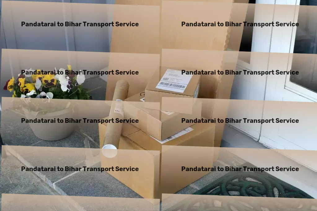 Pandatarai to Bihar Transport Transporter network services