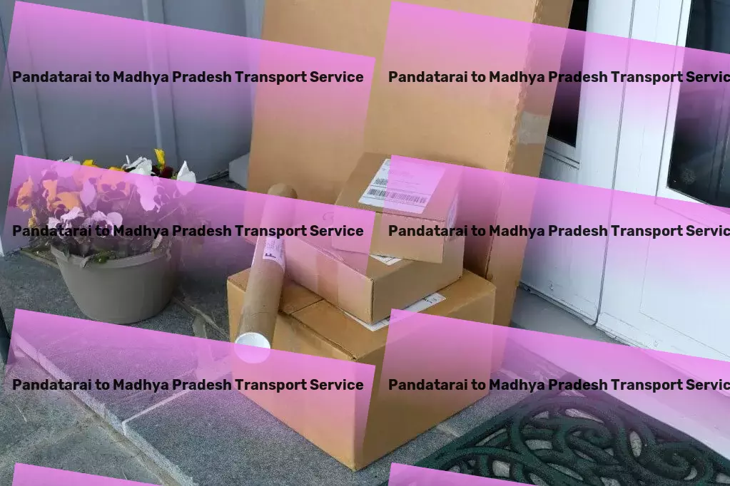 Pandatarai to Madhya Pradesh Transport Nationwide package dispatch