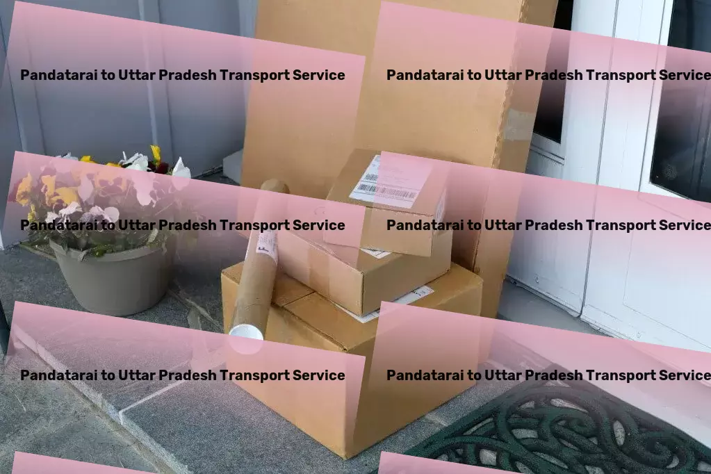 Pandatarai to Uttar Pradesh Transport Heavy goods shipping