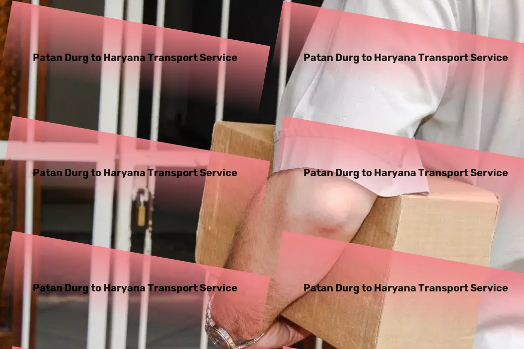 Patan Durg to Haryana Transport Specialized courier solutions