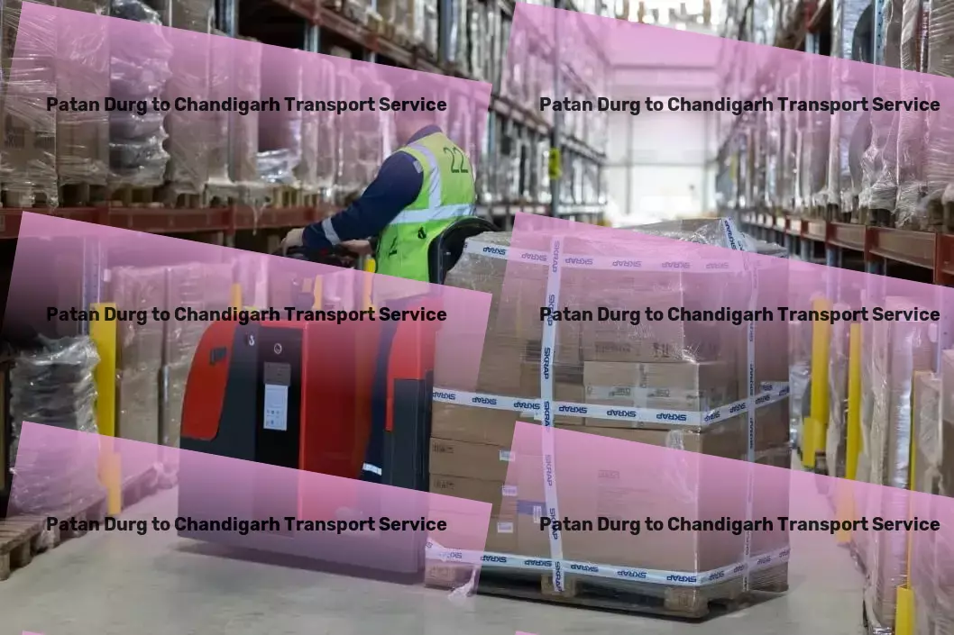 Patan Durg to Chandigarh Transport End-to-end excellence in goods transport within India! - Specialized goods operations