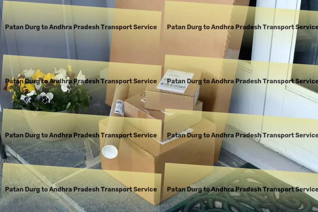 Patan Durg to Andhra Pradesh Transport Express bulk transport