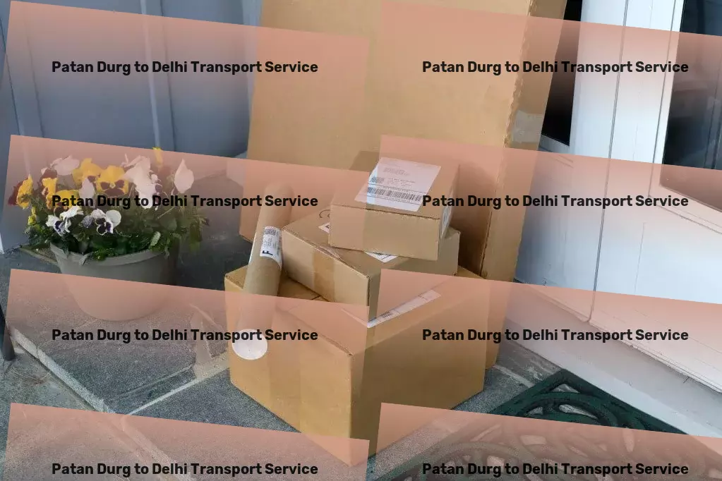 Patan Durg to Delhi Transport High-capacity package delivery