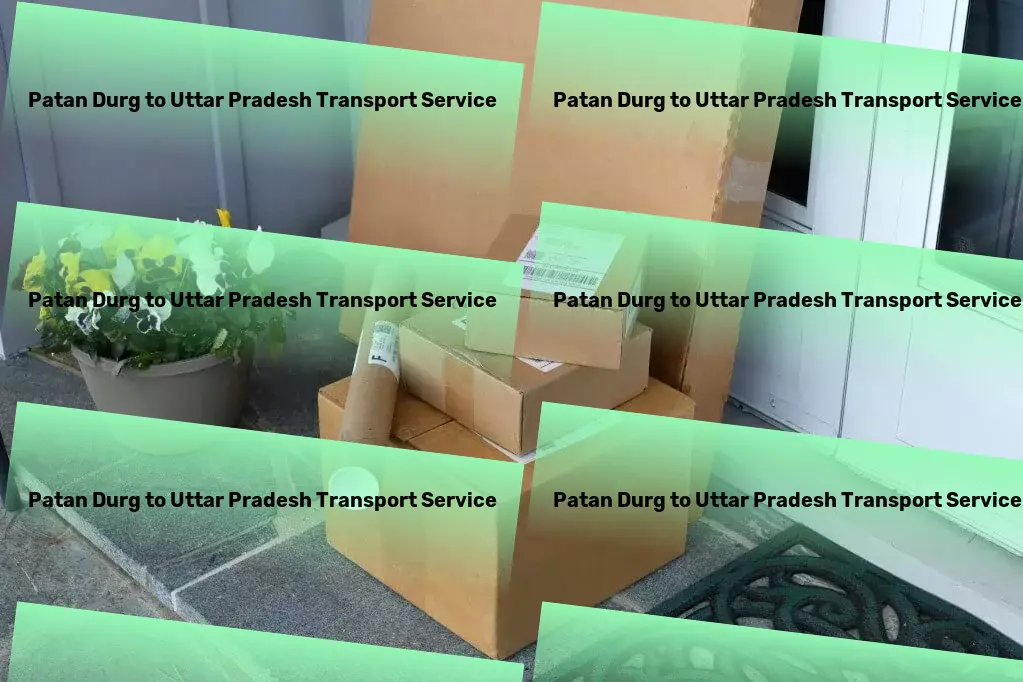 Patan Durg to Uttar Pradesh Transport Full truckload logistics