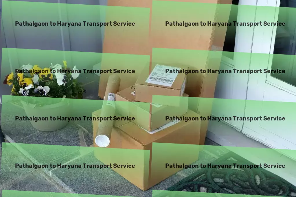 Pathalgaon to Haryana Transport Solving India's logistic puzzles one shipment at a time! - Heavy goods forwarding