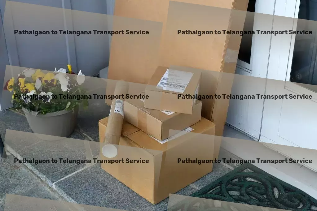 Pathalgaon to Telangana Transport Motorcycle shipping services