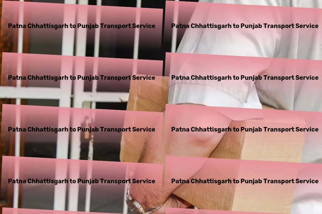 Patna Chhattisgarh to Punjab Transport Navigate Indian roads with ease and reliability. - Quick freight shipping services