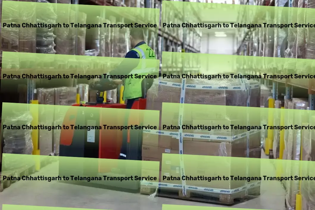 Patna Chhattisgarh to Telangana Transport Cargo delivery