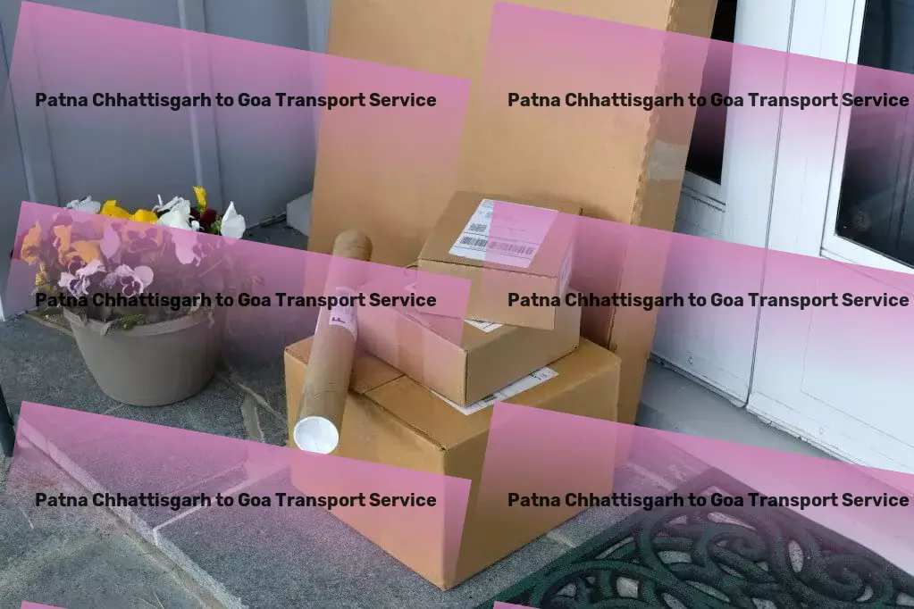 Patna Chhattisgarh to Goa Transport Your success in Indian logistics, our mission accomplished! - Fast goods shipping solutions