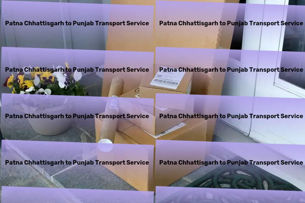 Patna Chhattisgarh to Punjab Transport High-volume transport solutions