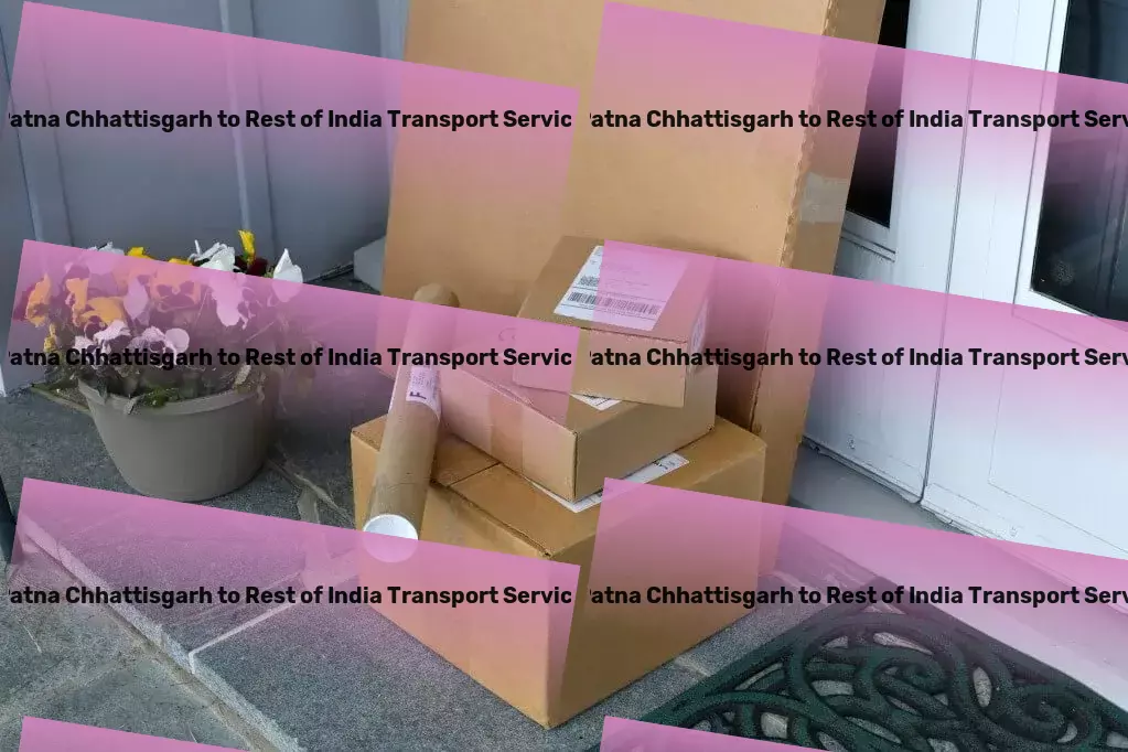 Patna Chhattisgarh to Rest Of India Transport Embrace the change: Transportation solutions designed for India's tomorrow. - High-capacity freight transport