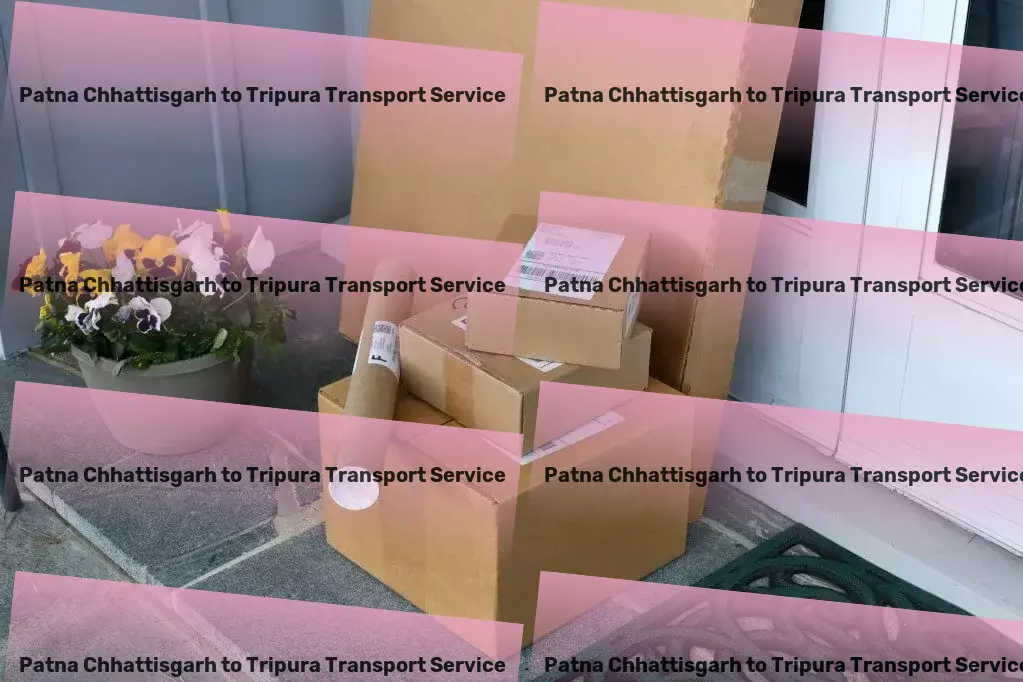 Patna Chhattisgarh to Tripura Transport Simplify your shipping with our unmatched services in India! - Logistics planning