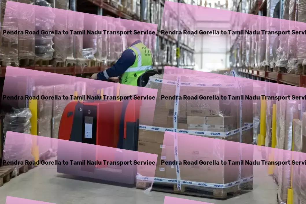 Pendra Road Gorella to Tamil Nadu Transport Efficiency meets convenience in Indian transport services! - Fast parcel delivery