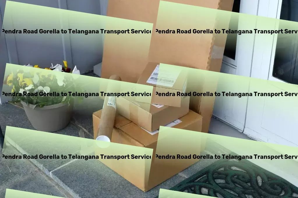 Pendra Road Gorella to Telangana Transport Effortlessly move your goods within India with us! - Cold chain logistics