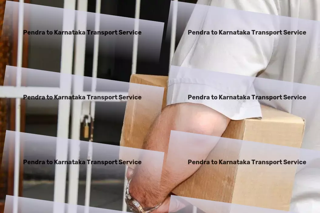 Pendra to Karnataka Transport Conquer the logistical challenges in India with us! - Transporter service network