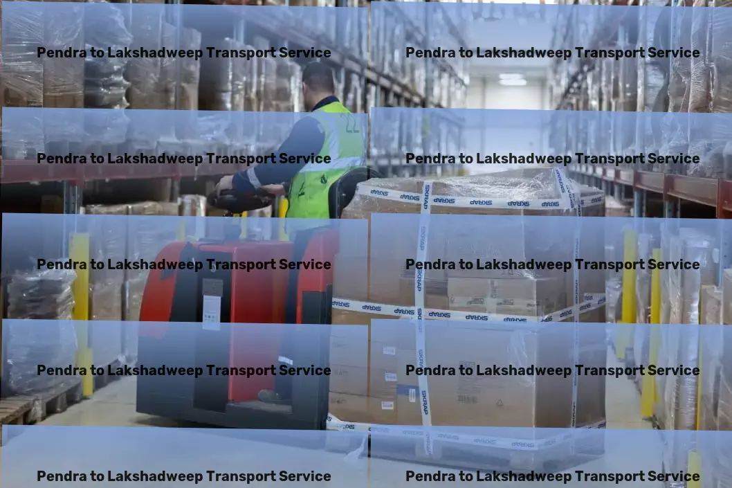 Pendra to Lakshadweep Transport Transformative logistic strategies for a thriving Indian market. - Direct truckload services