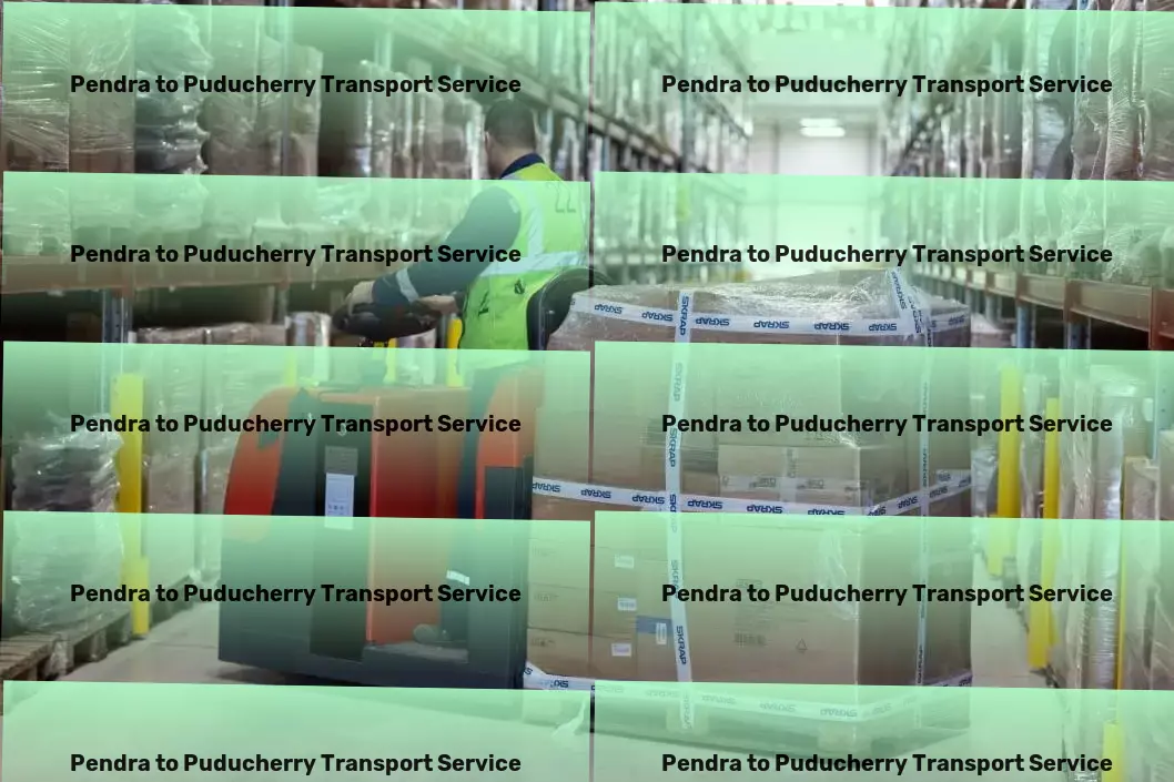 Pendra to Puducherry Transport Get your goods across India reliably and hassle-free! - Long-distance freight carriage