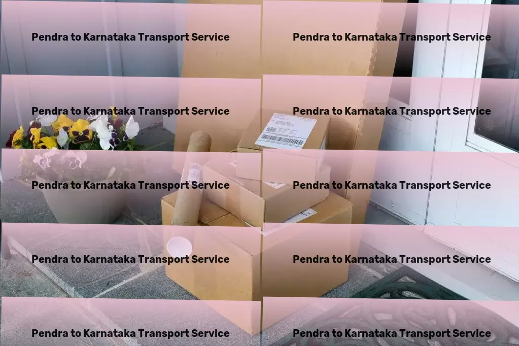 Pendra to Karnataka Transport Maximize your logistic capabilities with us in the Indian market. - High-speed goods services