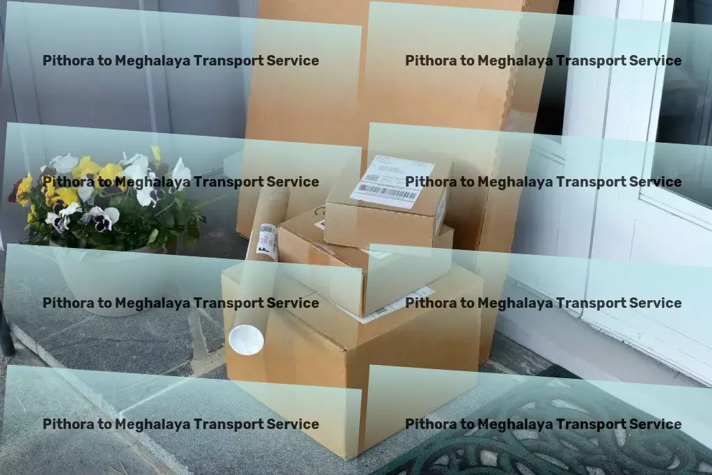 Pithora to Meghalaya Transport Custom goods transport services