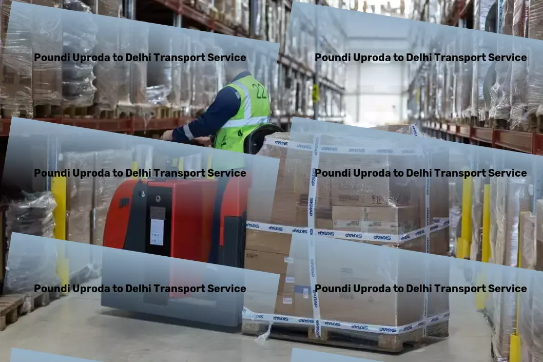 Poundi Uproda to Delhi Transport Regional parcel services