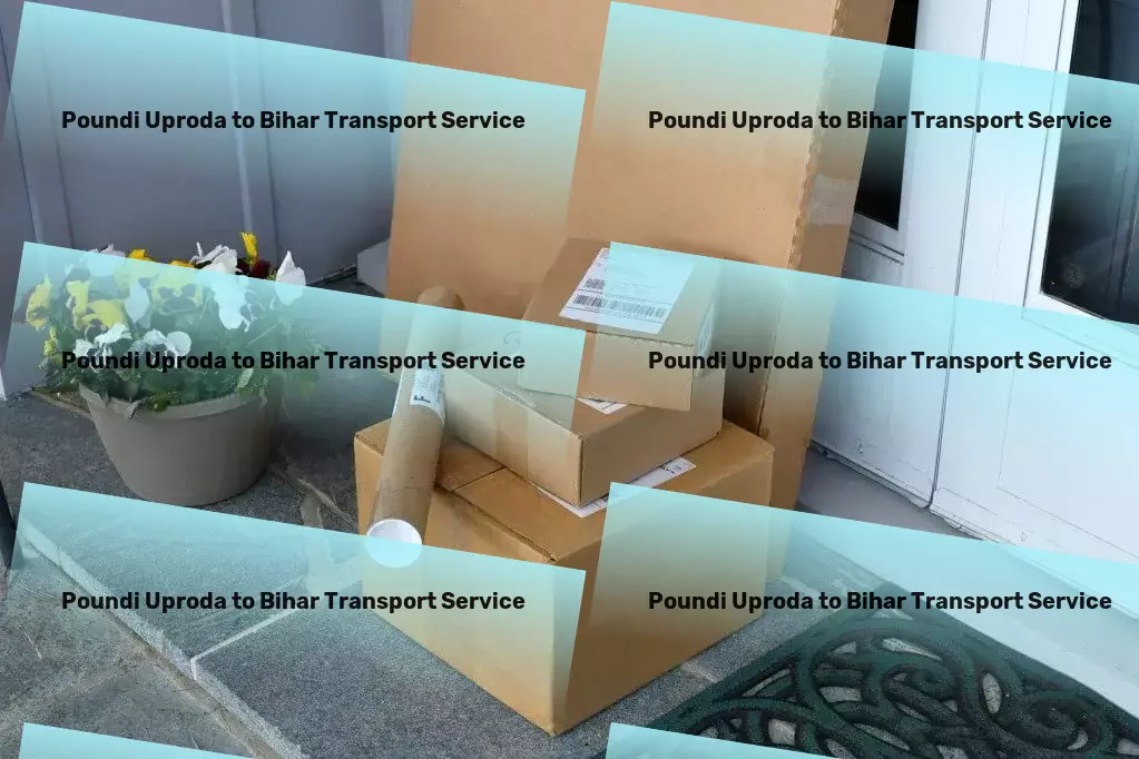 Poundi Uproda to Bihar Transport Interstate goods shipping