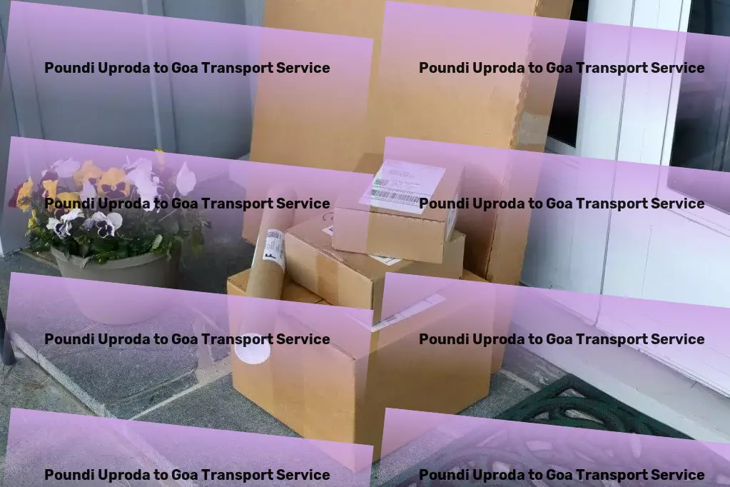 Poundi Uproda to Goa Transport Your solution to navigating India's logistics challenges effortlessly! - Freight management