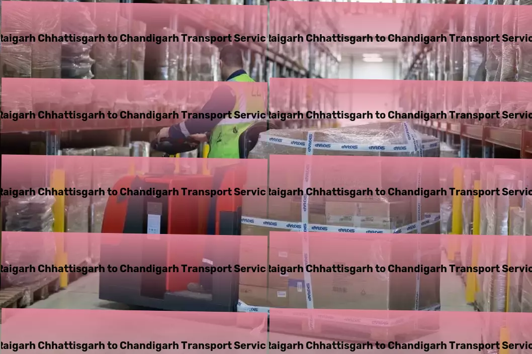 Raigarh Chhattisgarh to Chandigarh Transport Crafting unique itineraries for curious travelers! - Regional package forwarding