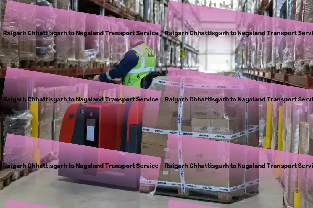 Raigarh Chhattisgarh to Nagaland Transport Get your goods across India reliably and hassle-free! - Cross-country transport coordination