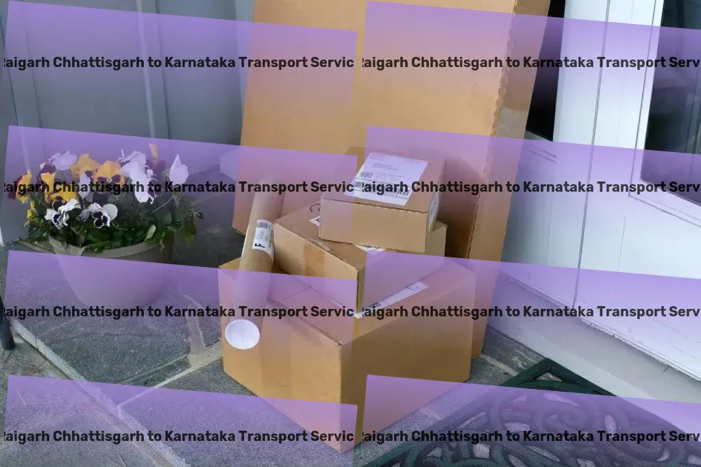 Raigarh Chhattisgarh to Karnataka Transport Inter-regional packers and movers