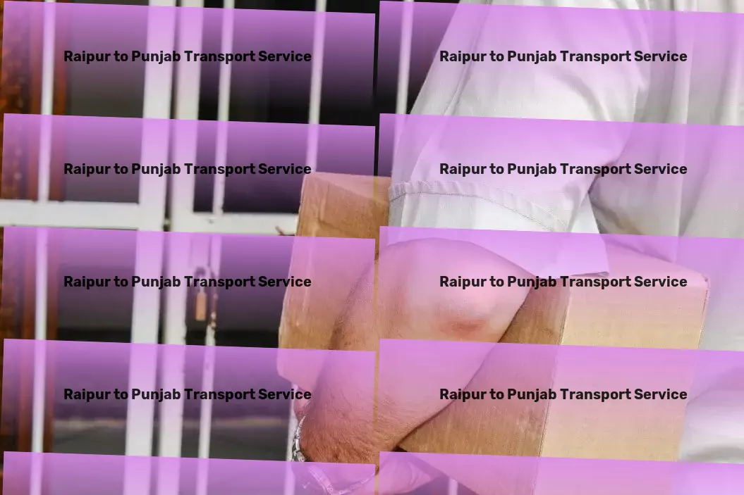 Raipur to Punjab Transport Express freight