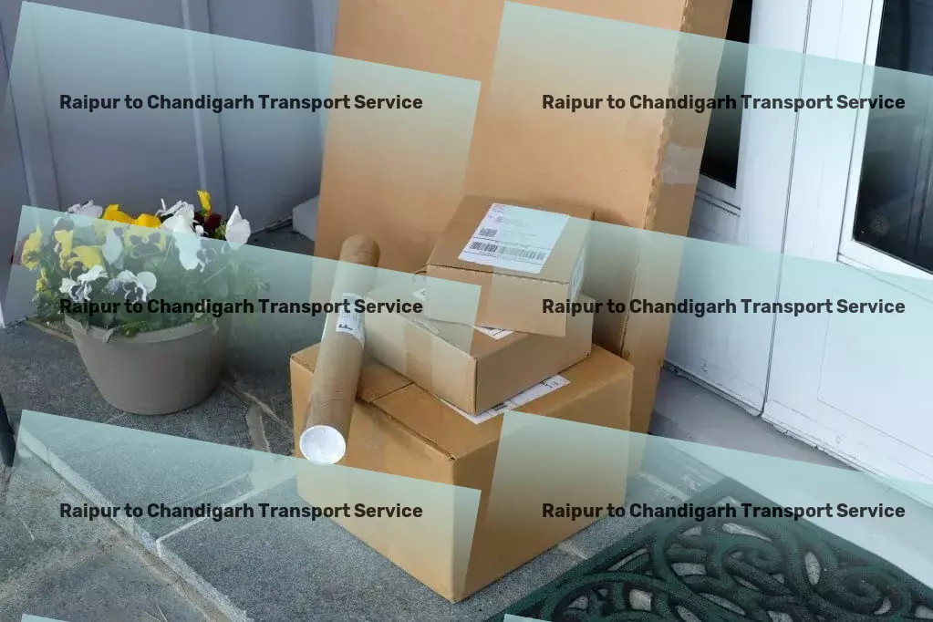 Raipur to Chandigarh Transport Nationwide goods delivery