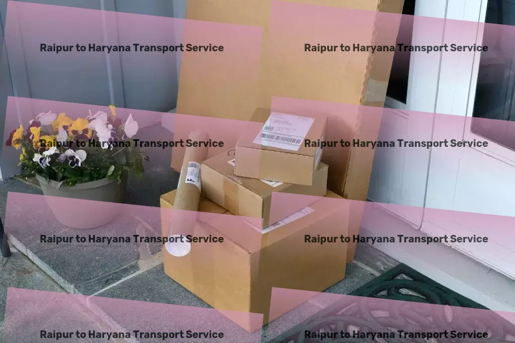 Raipur to Haryana Transport Dedicated transport logistics