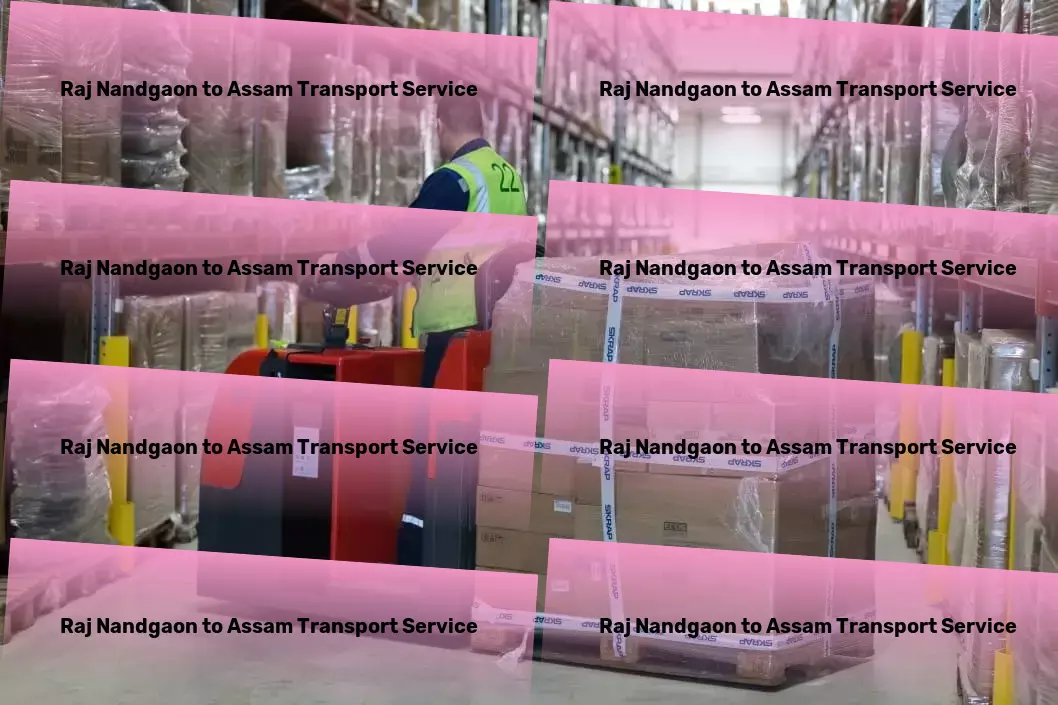 Raj Nandgaon to Assam Transport Your express lane to efficient goods movement within India! - Package dispatch services