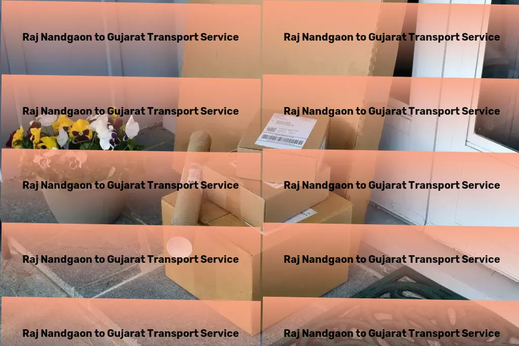 Raj Nandgaon to Gujarat Transport Special transport services