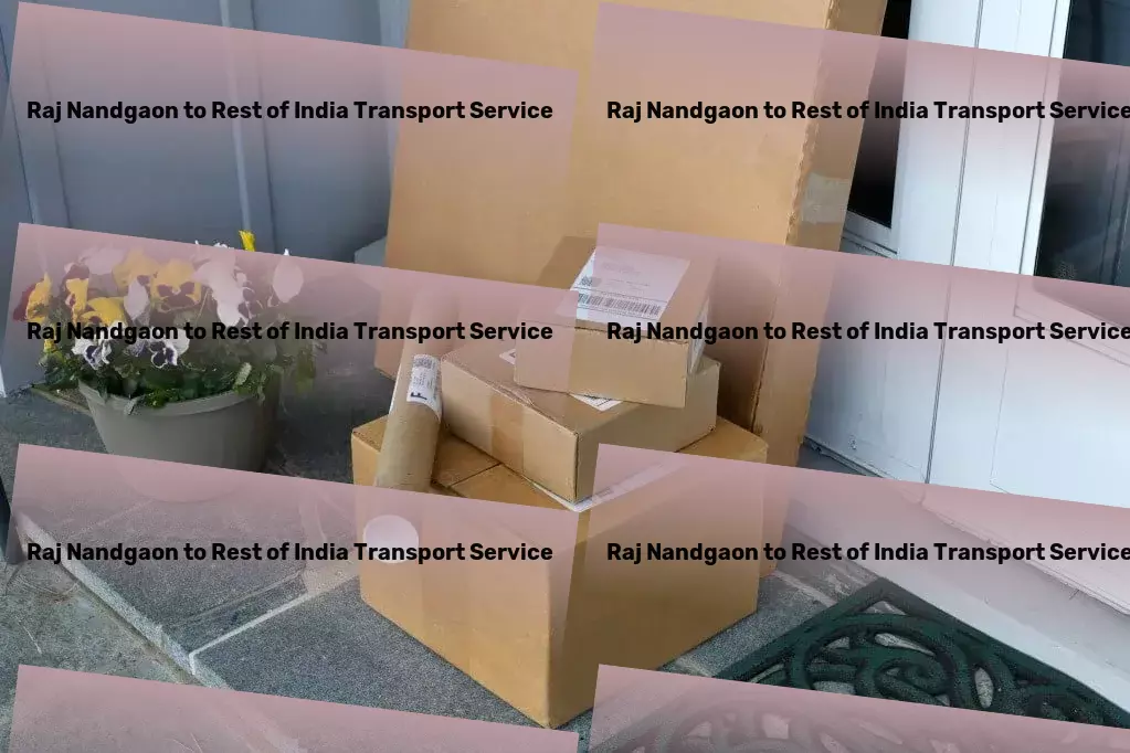 Raj Nandgaon to Rest Of India Transport Efficient road transport services