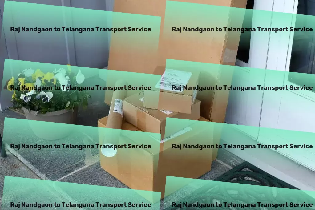 Raj Nandgaon to Telangana Transport Unlock efficient logistics strategies for the Indian market! - Direct goods shipment