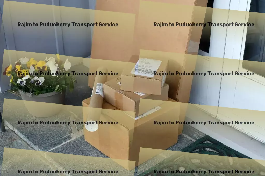 Rajim to Puducherry Transport Quick parcel delivery solutions