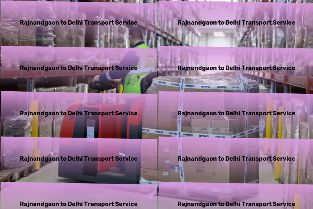 Rajnandgaon to Delhi Transport Specialized courier solutions