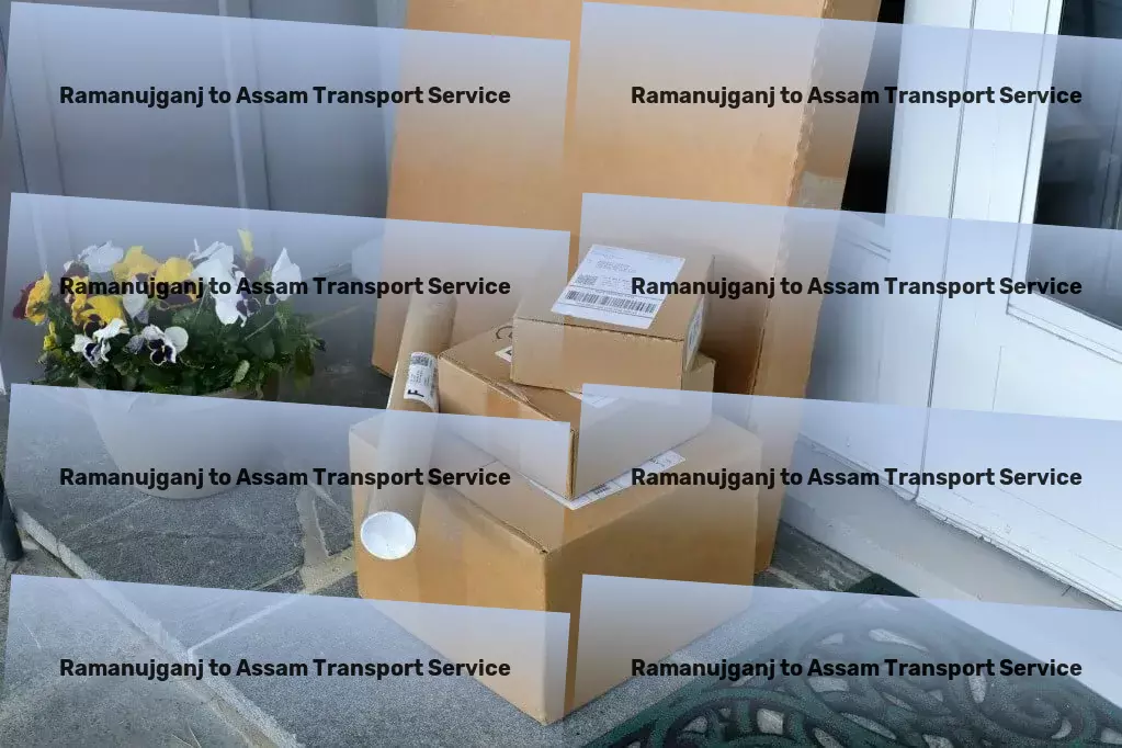 Ramanujganj to Assam Transport Inter-city freight services