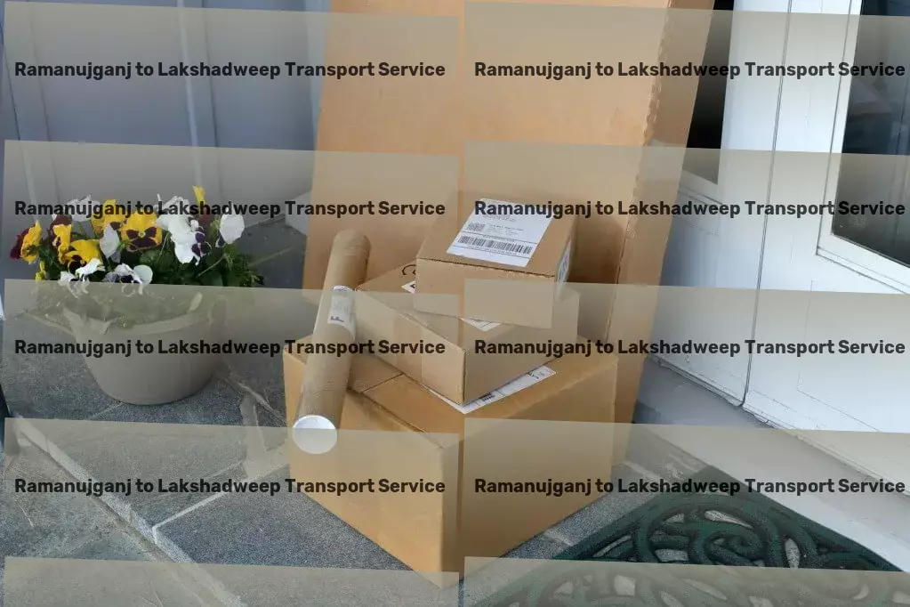 Ramanujganj to Lakshadweep Transport Fast-moving goods services