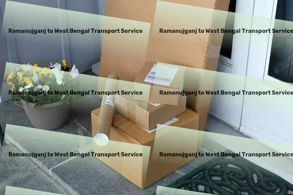 Ramanujganj to West Bengal Transport Heavy goods transport