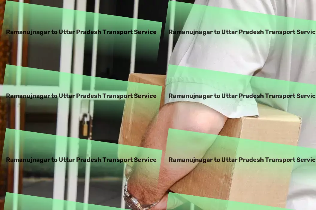 Ramanujnagar to Uttar Pradesh Transport The heartbeat of reliable and punctual goods transit in India. - Efficient courier services