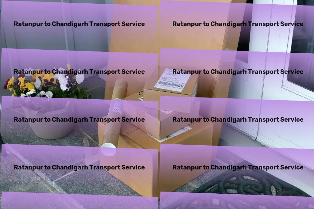 Ratanpur to Chandigarh Transport Nationwide distribution services