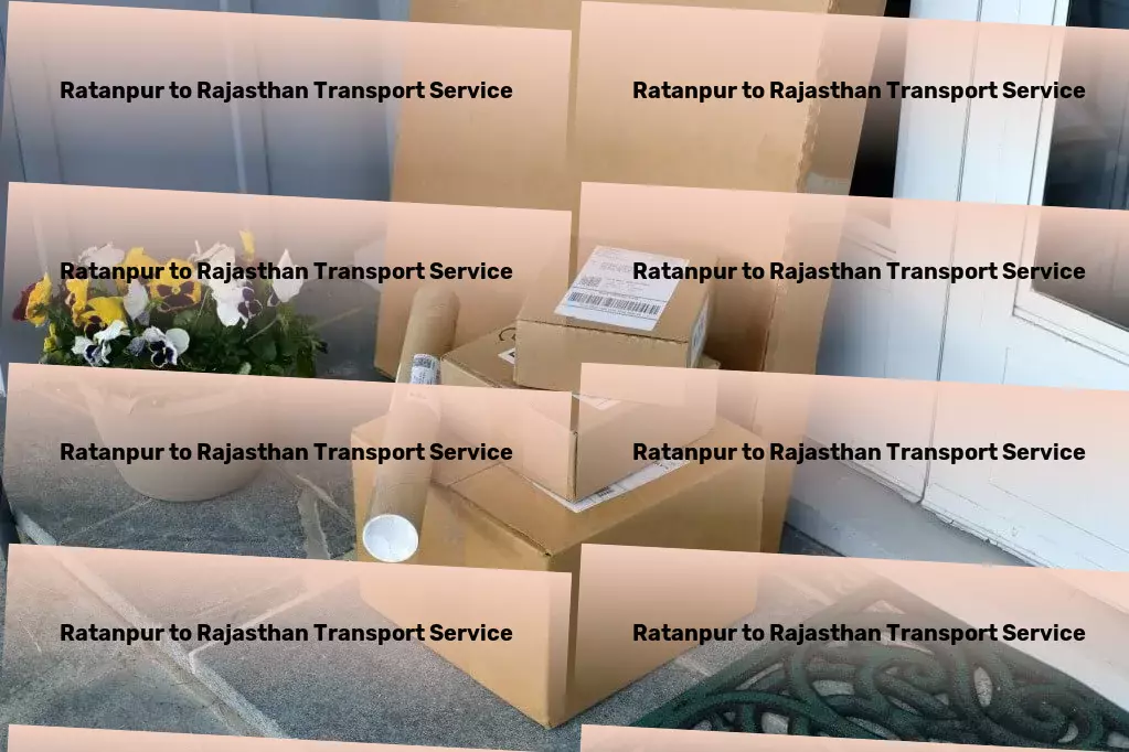 Ratanpur to Rajasthan Transport Heavy cargo logistics