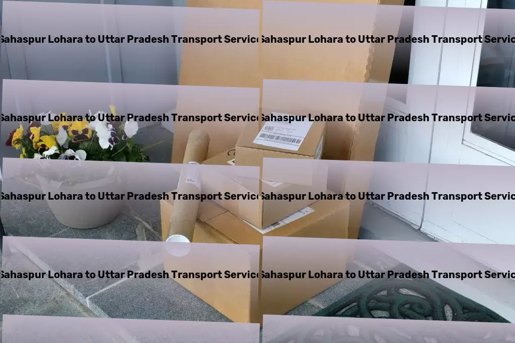 Sahaspur Lohara to Uttar Pradesh Transport Household item courier